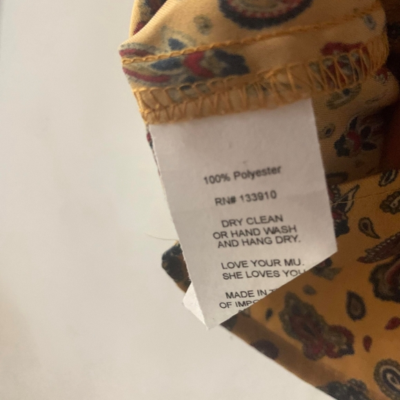 NWT Show Me Your Mumu sz S Paisley Top - Picture 5 of 5